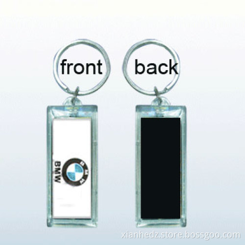 W/ Two side flashing Solar keychain